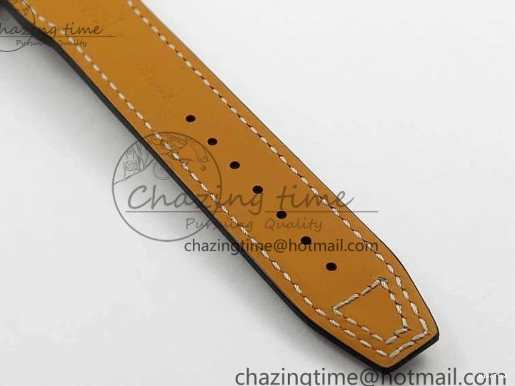 MIROTIME 0109 Pilot Chrono IW377726 ZF 1:1 Best Edition Green Dial on Brown Leather Strap A Trendsetting 7125